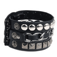 Indlæs billede i Gallery viewer, Armbånd Nitter og Kæder - Fatima.Dk
