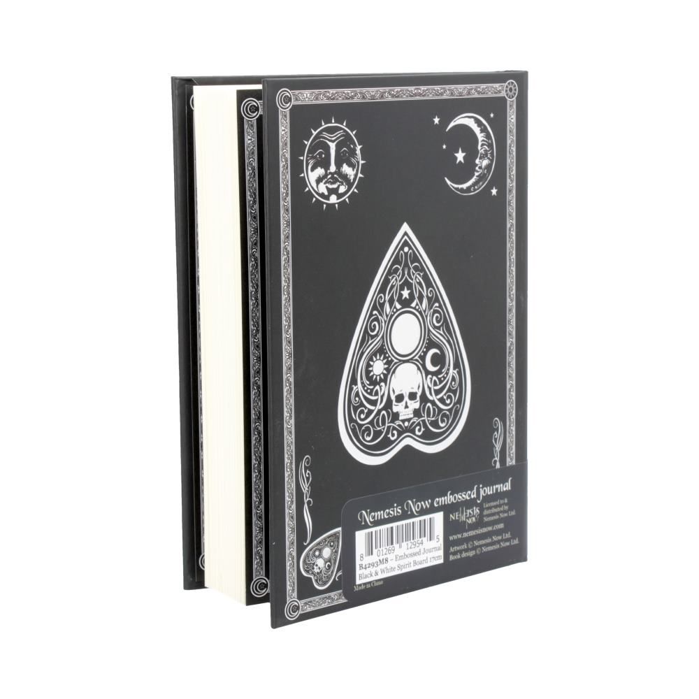 Notesbog Journal Black and White Spirit Board (17cm)