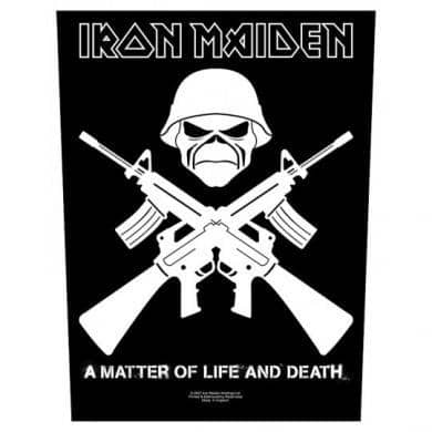 Backpatch Iron Maiden - Fatima.Dk