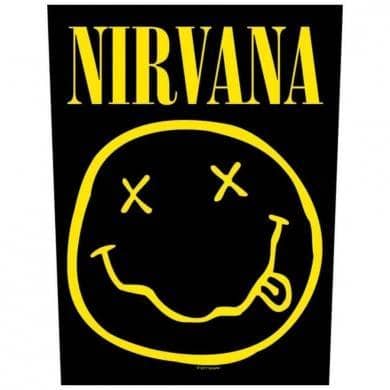 Backpatch Nirvana Smiley - Fatima.Dk