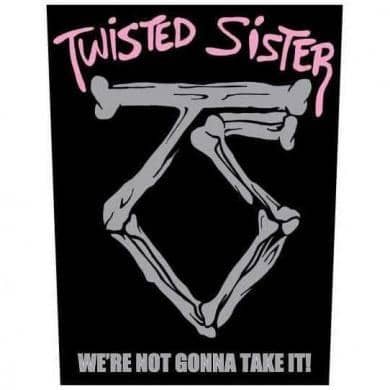 Backpatch Twisted Sister - Fatima.Dk