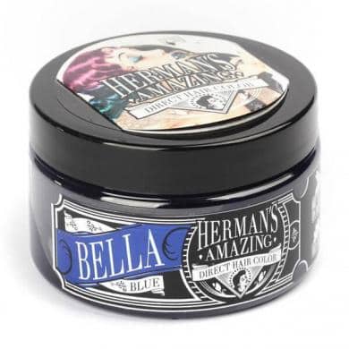 Hermans Hårfarve Bella Blue (115ml) - Hermans - Fatima.Dk