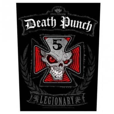 Backpatch Five Finger Death Punch - Bravado - Fatima.Dk