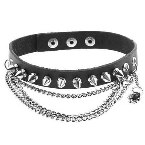 Choker Chains n' Spikes - Fatima.Dk