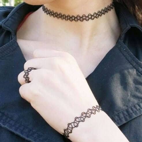 Choker Tattoo - Fatima.Dk