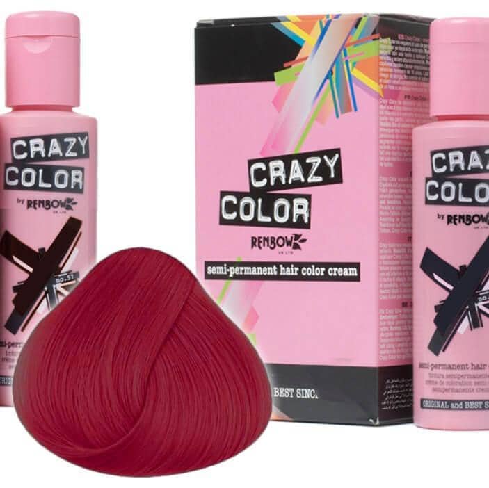 Crazy Color Hårfarve Fire (100ml) - Crazy Color - Fatima.Dk