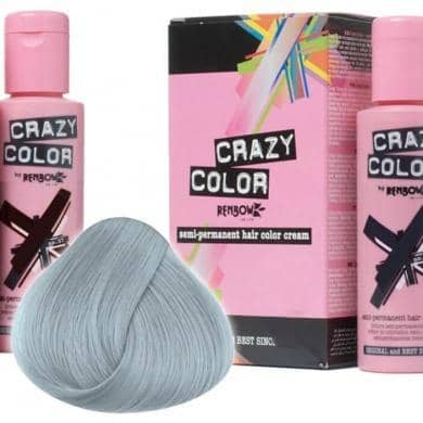Crazy Color Hårfarve Silver (100ml) - Crazy Color - Fatima.Dk