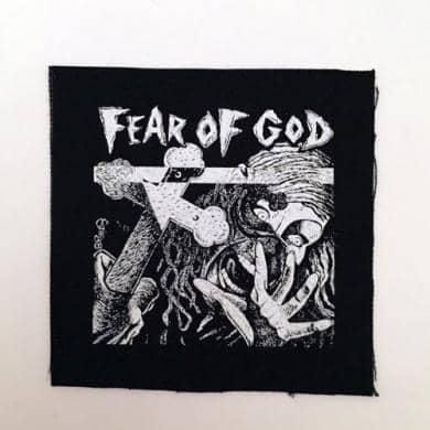 Patch Fear of God - Bravado - Fatima.Dk