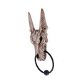 Indlæs billede i Gallery viewer, Figur Anubis Dørhammer (25,4cm) - Fatima.Dk
