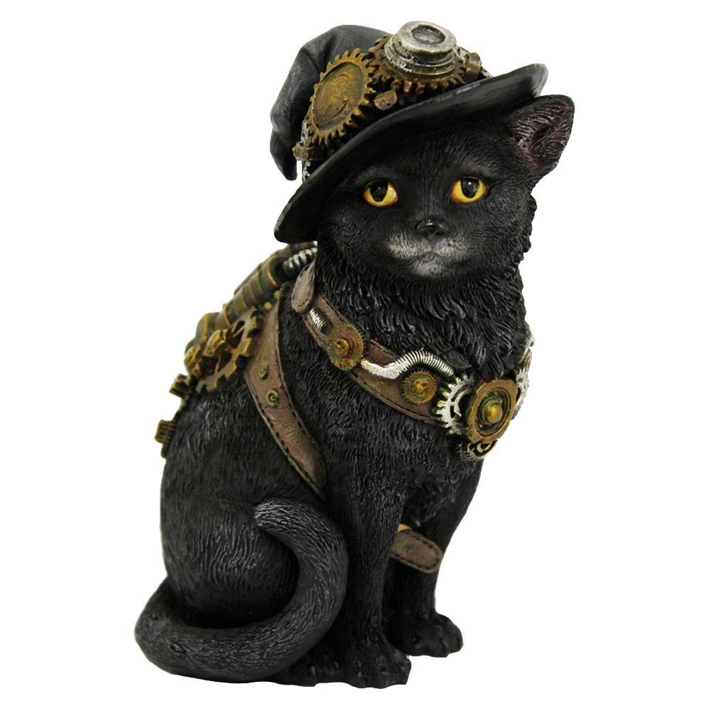 Figur Clockwork Kitty (16.5cm) - Fatima.Dk