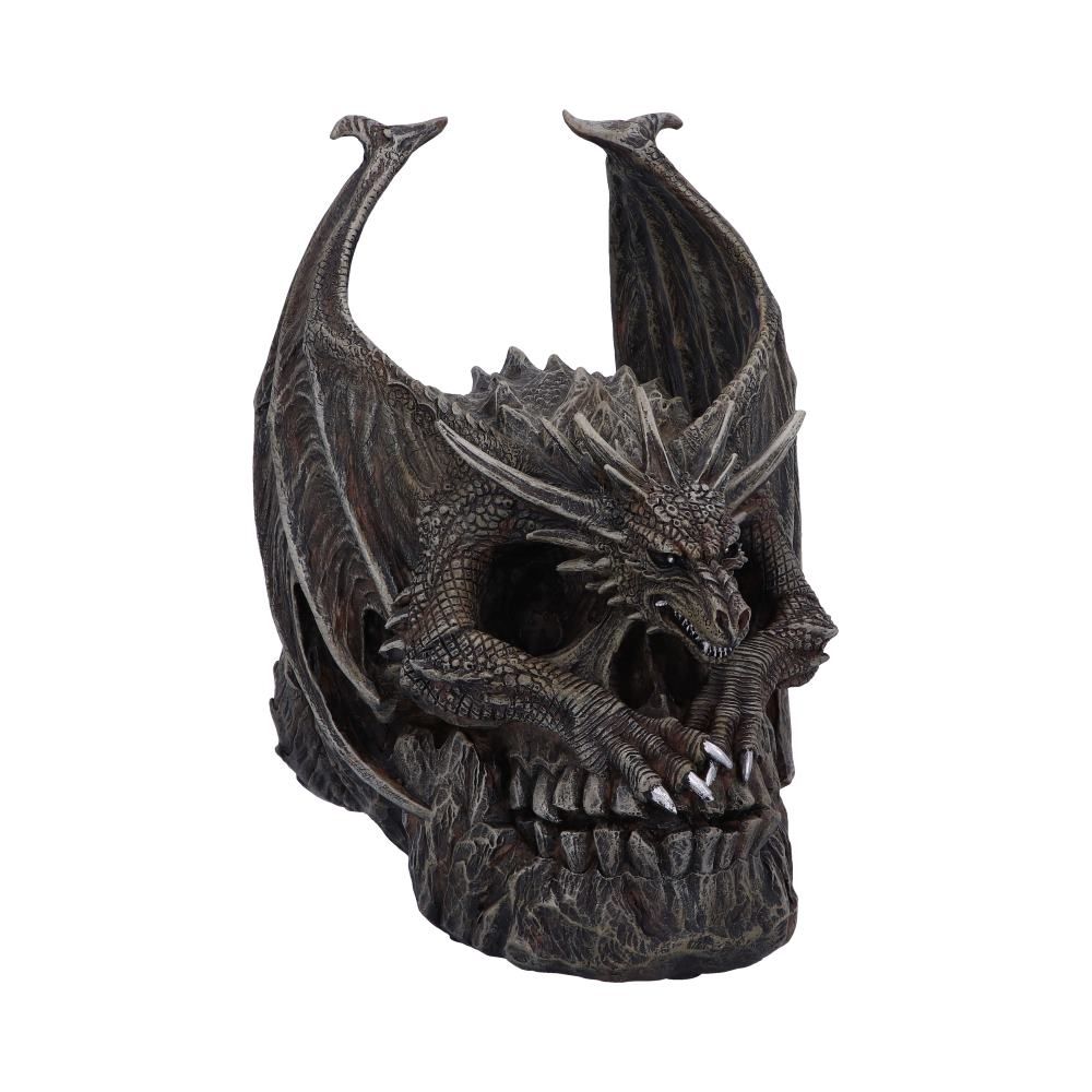 Figur Draco Skull Kranie Drage (19cm) - Fatima.Dk