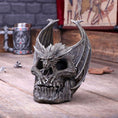 Indlæs billede i Gallery viewer, Figur Draco Skull Kranie Drage (19cm) - Fatima.Dk
