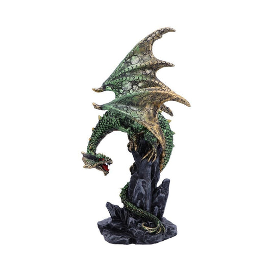 Figur Hear Me Roar Drage - Grøn (15cm) - Fatima.Dk