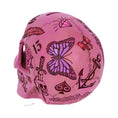 Indlæs billede i Gallery viewer, Figur Tattoo Fund Pink Kranie (15cm) - Fatima.Dk
