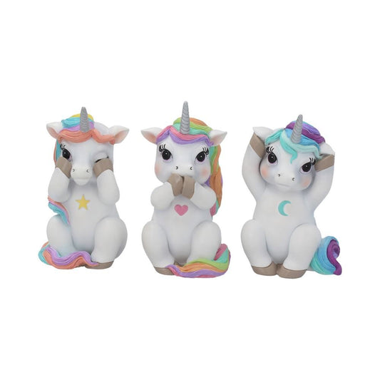 Figur Three Wise Cutiecorns (9.5cm) - Fatima.Dk