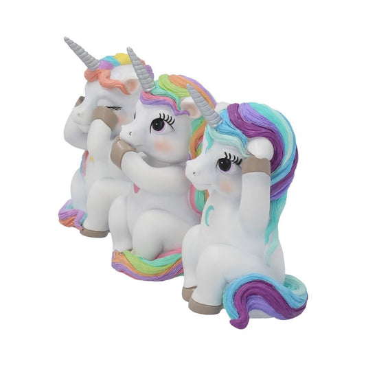 Figur Three Wise Cutiecorns (9.5cm) - Fatima.Dk