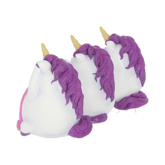 Figur Three Wise Pukicorns (8.5cm) - Fatima.Dk