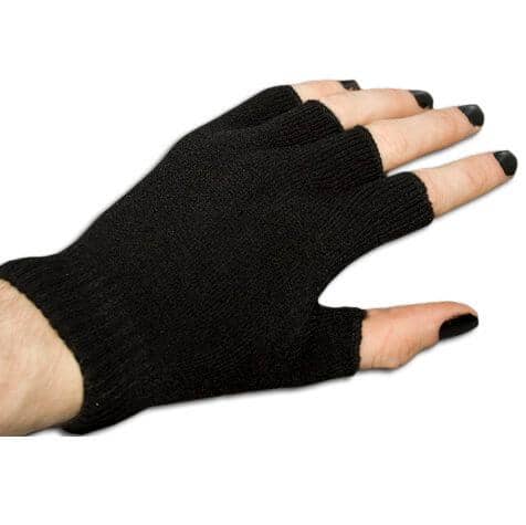 Handsker Fingerløs BlaX - Fatima.Dk