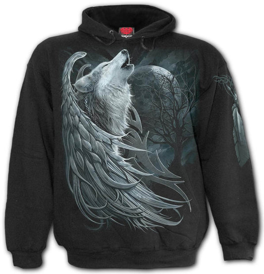 Hood Spiral Wolf Spirit - Fatima.Dk