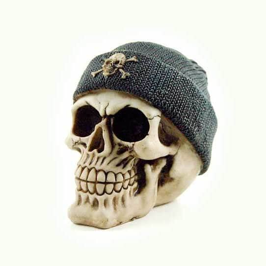 Kranie / Skull Beanie - Fatima.Dk