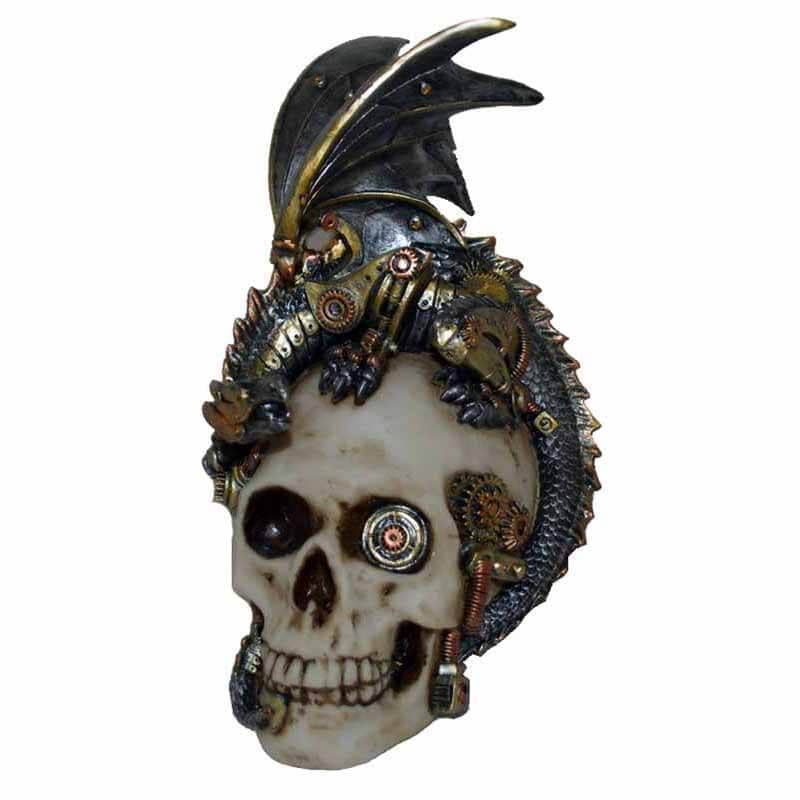 Kranie / Skull Steampunk Drage - Fatima.Dk
