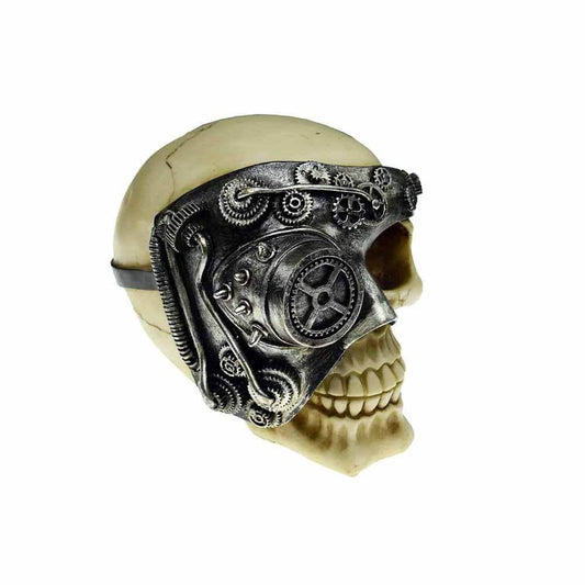 Kranie / Skull Steampunk Maske - Fatima.Dk