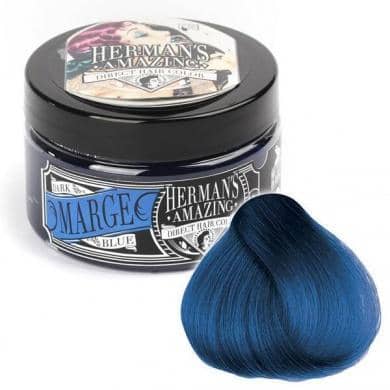 Hermans Hårfarve Marge Blue (115ml) - Hermans - Fatima.Dk