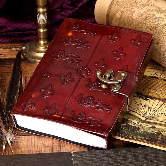 Medieval Leather Journal (15 x 21cm) - Fatima.Dk