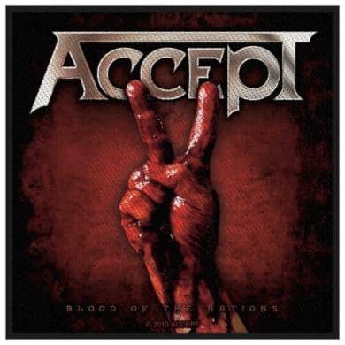 Patch Accept - Blood of the Nations - Fatima.Dk