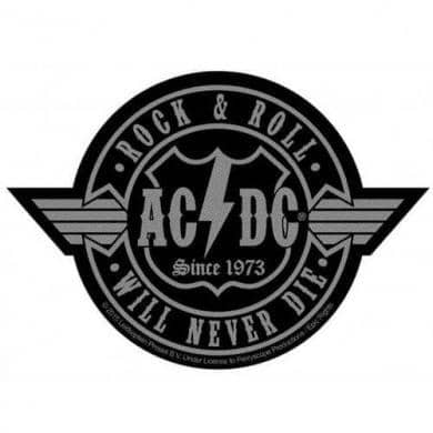 Patch AC/DC - Crest Cut out - Fatima.Dk