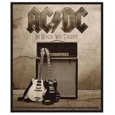 Patch AC/DC - In Rock we Trust - Fatima.Dk