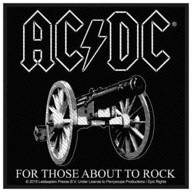 Patch AC/DC - Those About to Rock - Fatima.Dk