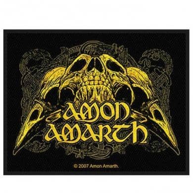 Patch Amon Amarth - Raven - Fatima.Dk
