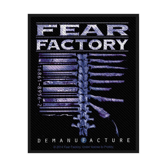 Patch Fear Factory - Demanufacture - Fatima.Dk