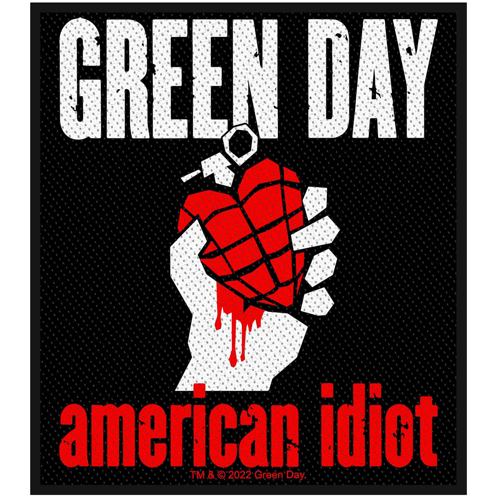 Patch Green Day - American Idiot - Fatima.Dk