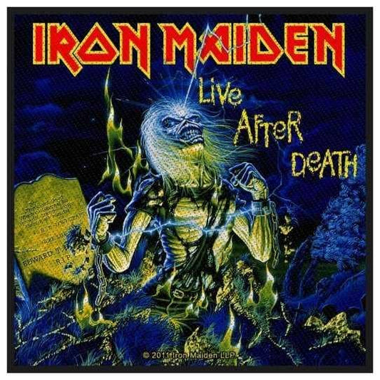Patch Iron Maiden - Live After Death - Fatima.Dk