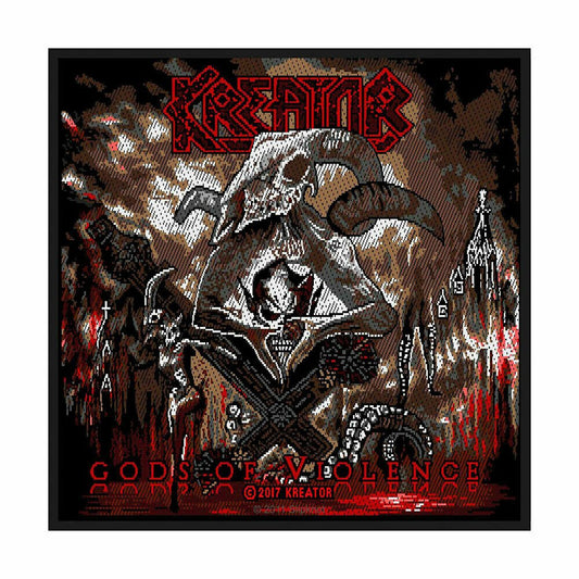 Patch Kreator - Gods of Violence - Fatima.Dk
