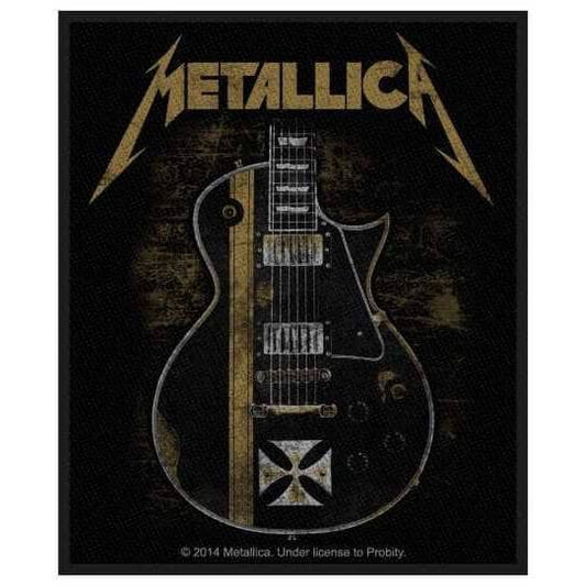 Patch Metallica - Guitar Logo - Fatima.Dk
