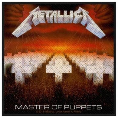 Patch Metallica - Master of Puppets - Fatima.Dk