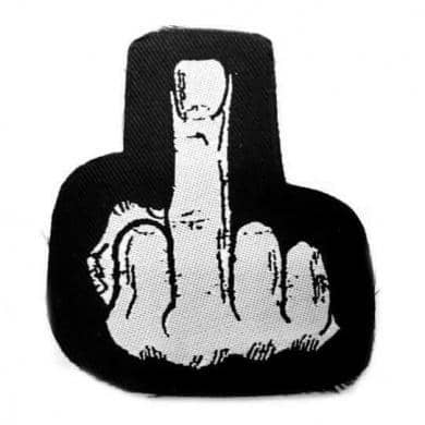 Patch Middle Finger - Fatima.Dk