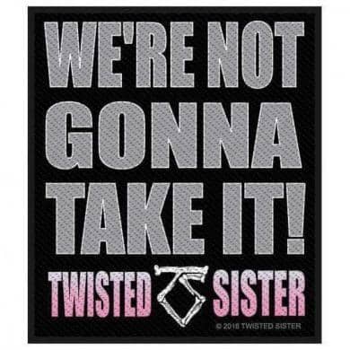 Patch Twisted Sister - Fatima.Dk