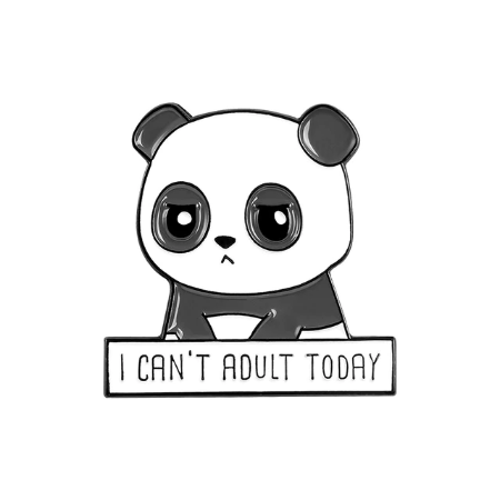 Pin Can't Adult Panda - Fatima.Dk