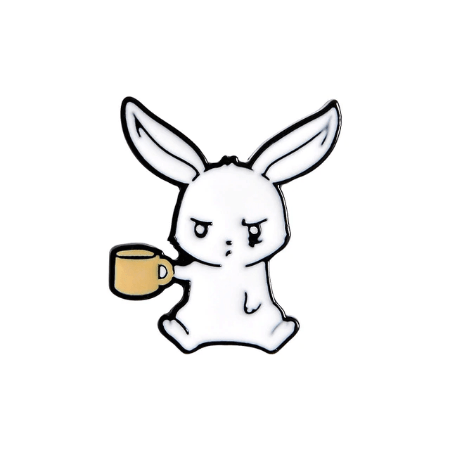 Pin Coffee Bunny - Fatima.Dk