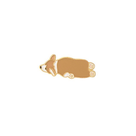 Pin Corgi Sploot - Fatima.Dk