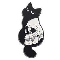 Pin Death Cat Collector - Fatima.Dk