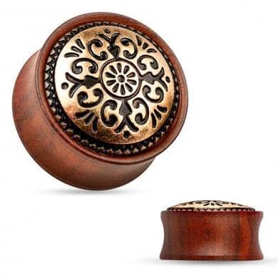 Plugs Stretch Wood King - Fatima.Dk