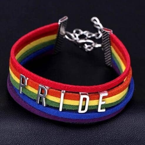 Pride Regnbue Armbånd - Fatima.Dk
