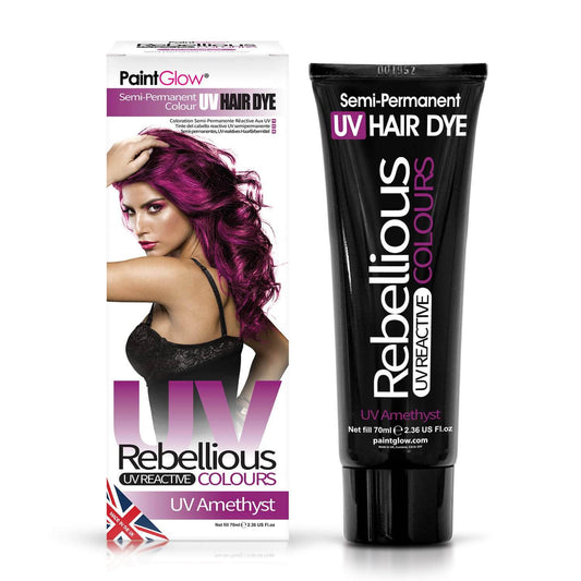 Rebellious Hårfarve Neon UV Amethyst - Fatima.Dk