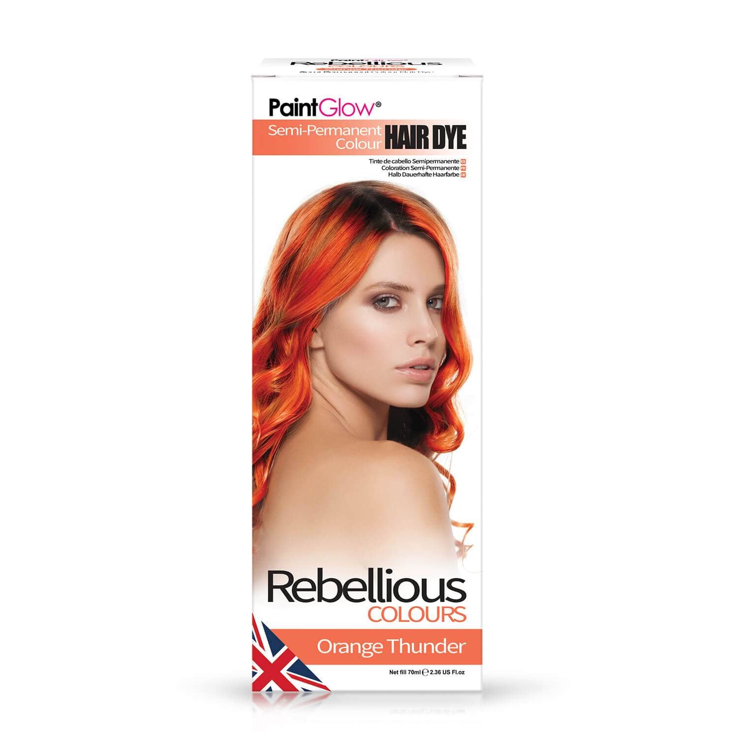 Rebellious Hårfarve Orange Thunder - Fatima.Dk