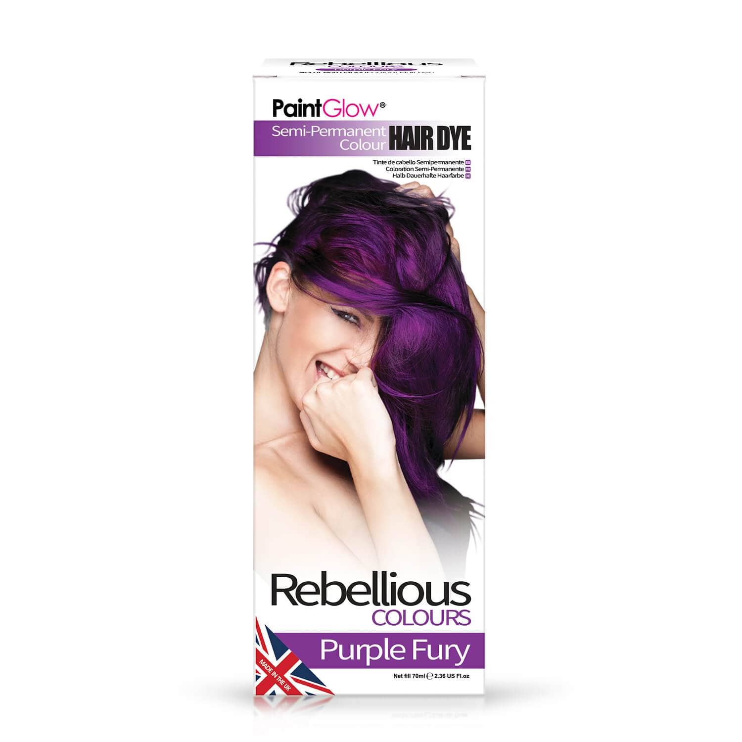 Rebellious Hårfarve Purple Fury - Fatima.Dk